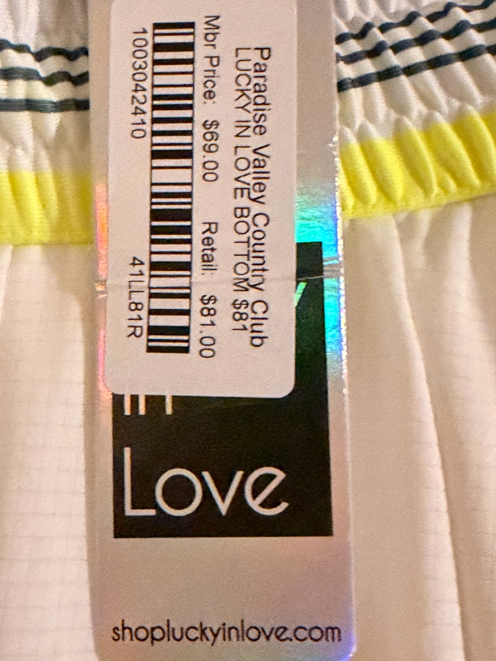 LUCKY IN LOVE Tennis Skort - Picture 5 of 6